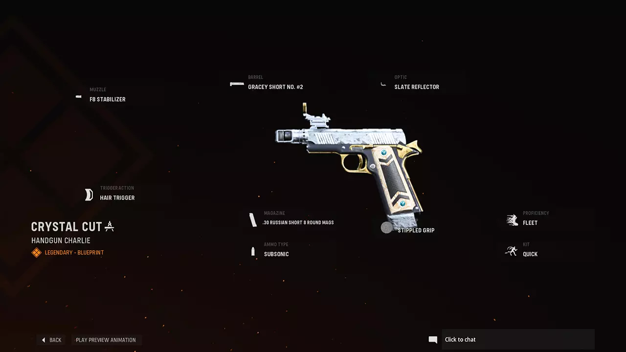 Crystal Cut - COD Warzone and Vanguard Weapon Blueprint | Call of Duty Crystal Cut - COD Warzone and Vanguard Weapon Blueprint | Call of Duty