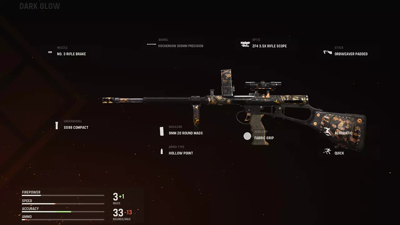 Dark Glow - COD Warzone and Vanguard Weapon Blueprint | Call of Duty