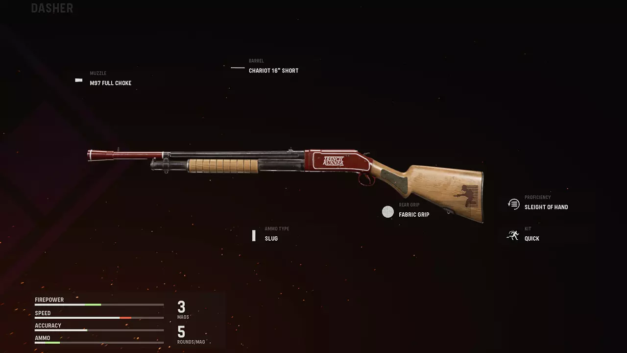 Dasher - COD Warzone and Vanguard Weapon Blueprint | Call of Duty
