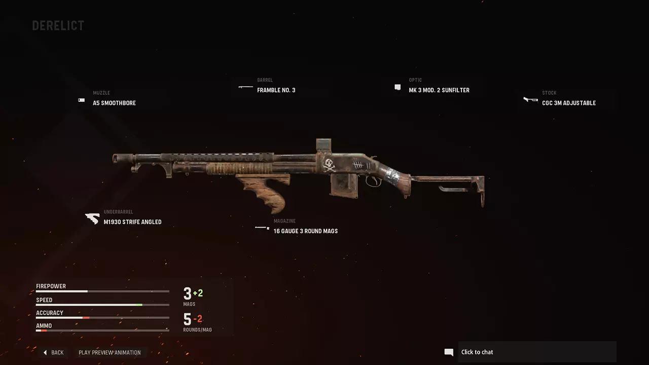 Derelict - COD Warzone and Vanguard Weapon Blueprint | Call of Duty