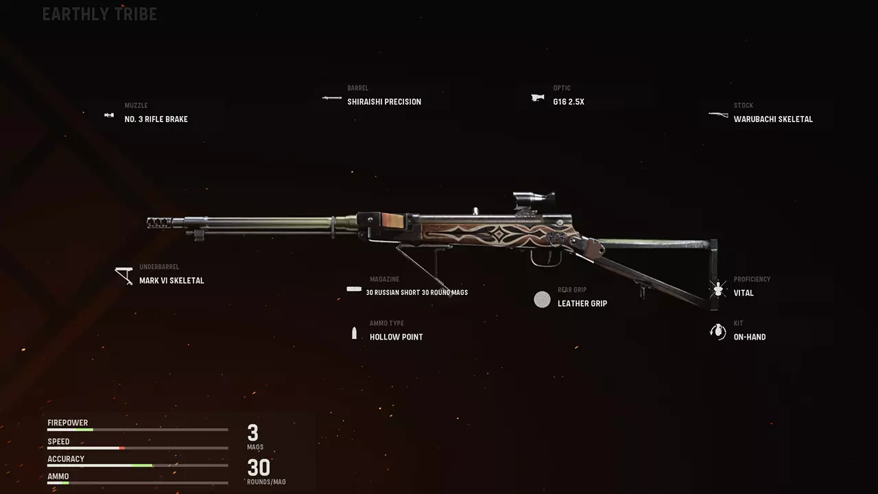Earthly Tribe - COD Warzone and Vanguard Weapon Blueprint | Call of Duty