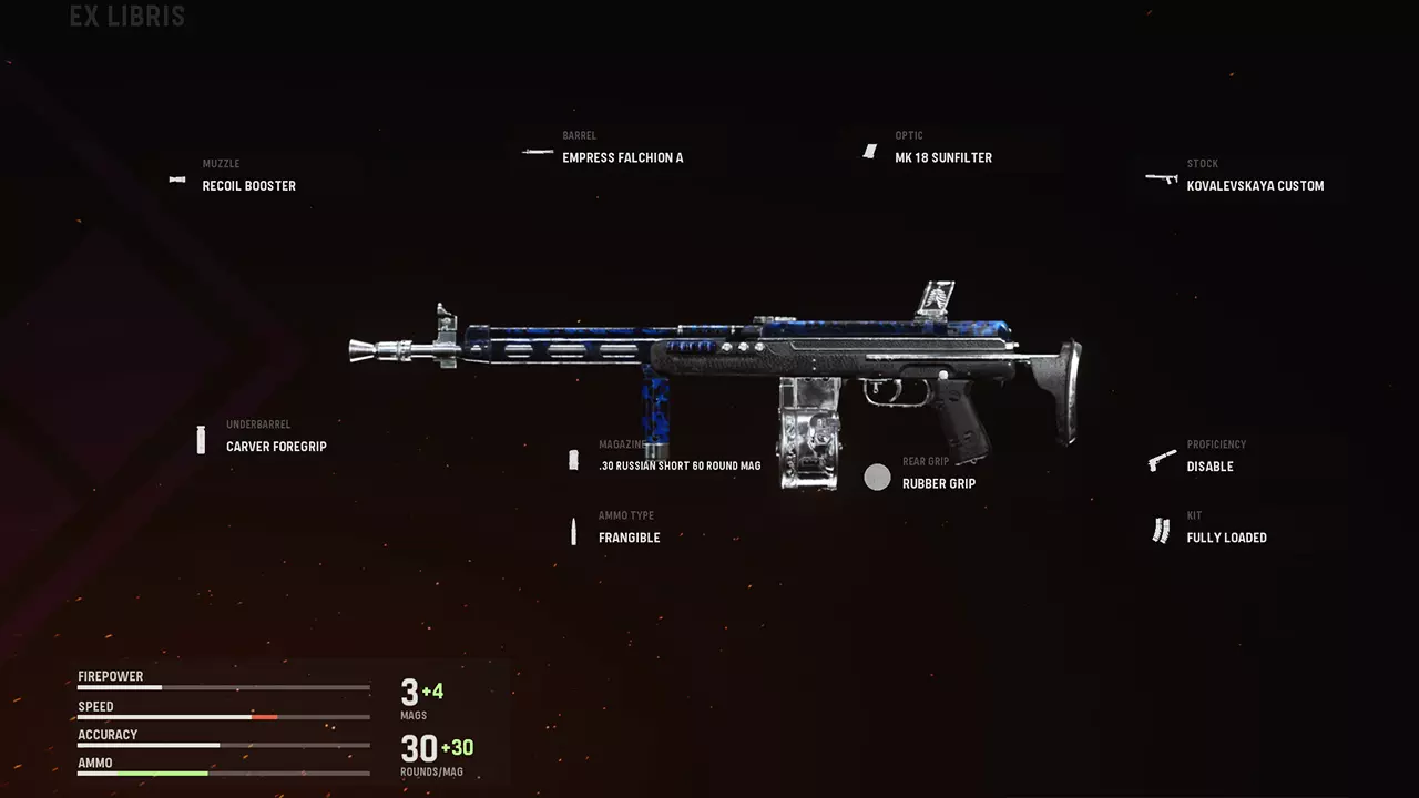 Ex Libris - COD Warzone and Vanguard Weapon Blueprint | Call of Duty Ex Libris - COD Warzone and Vanguard Weapon Blueprint | Call of Duty