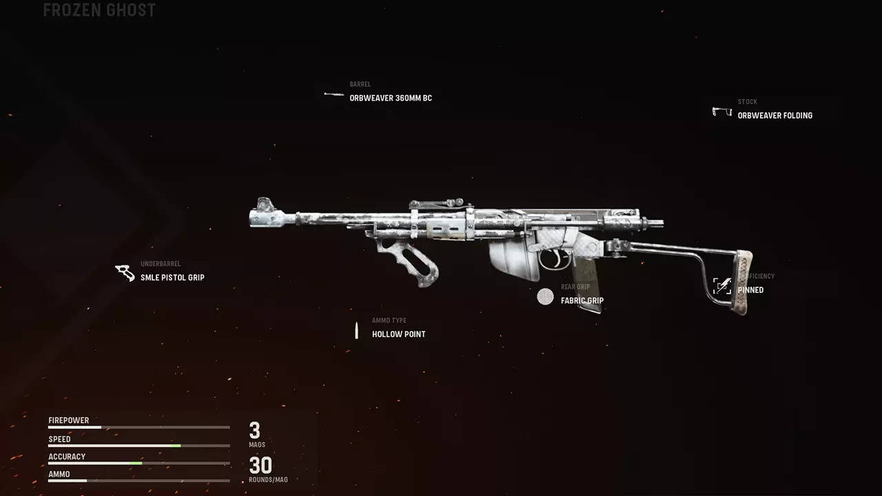 Frozen Ghost - COD Warzone and Vanguard Weapon Blueprint | Call of Duty