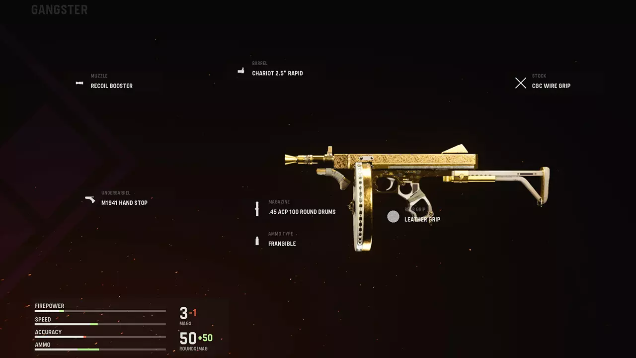 Gangster - COD Warzone and Vanguard Weapon Blueprint | Call of Duty Gangster - COD Warzone and Vanguard Weapon Blueprint | Call of Duty