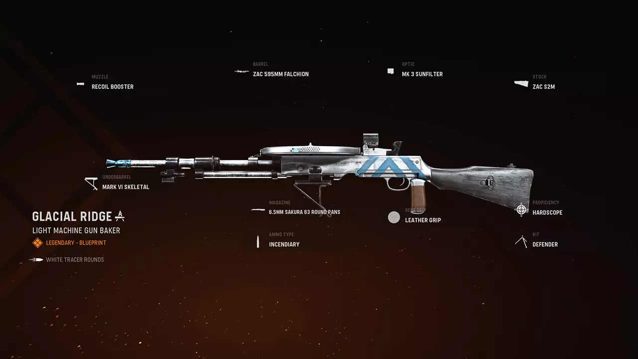Glacial Ridge - COD Warzone and Vanguard Weapon Blueprint | Call of Duty