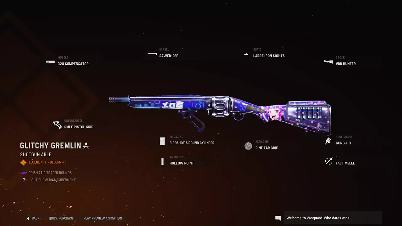 Glitchy Gremlin - COD Warzone and Vanguard Weapon Blueprint | Call of Duty