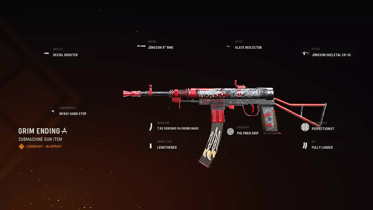 Grim Ending - COD Warzone and Vanguard Weapon Blueprint | Call of Duty Grim Ending - COD Warzone and Vanguard Weapon Blueprint | Call of Duty