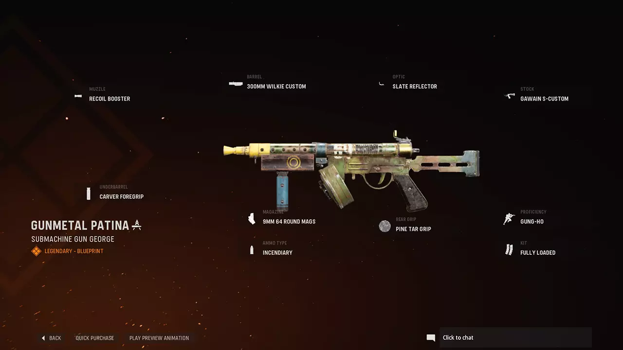 Gunmetal Patina - COD Warzone and Vanguard Weapon Blueprint | Call of Duty Gunmetal Patina - COD Warzone and Vanguard Weapon Blueprint | Call of Duty