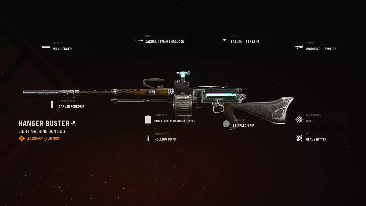 Hanger Buster - COD Warzone and Vanguard Weapon Blueprint | Call of Duty