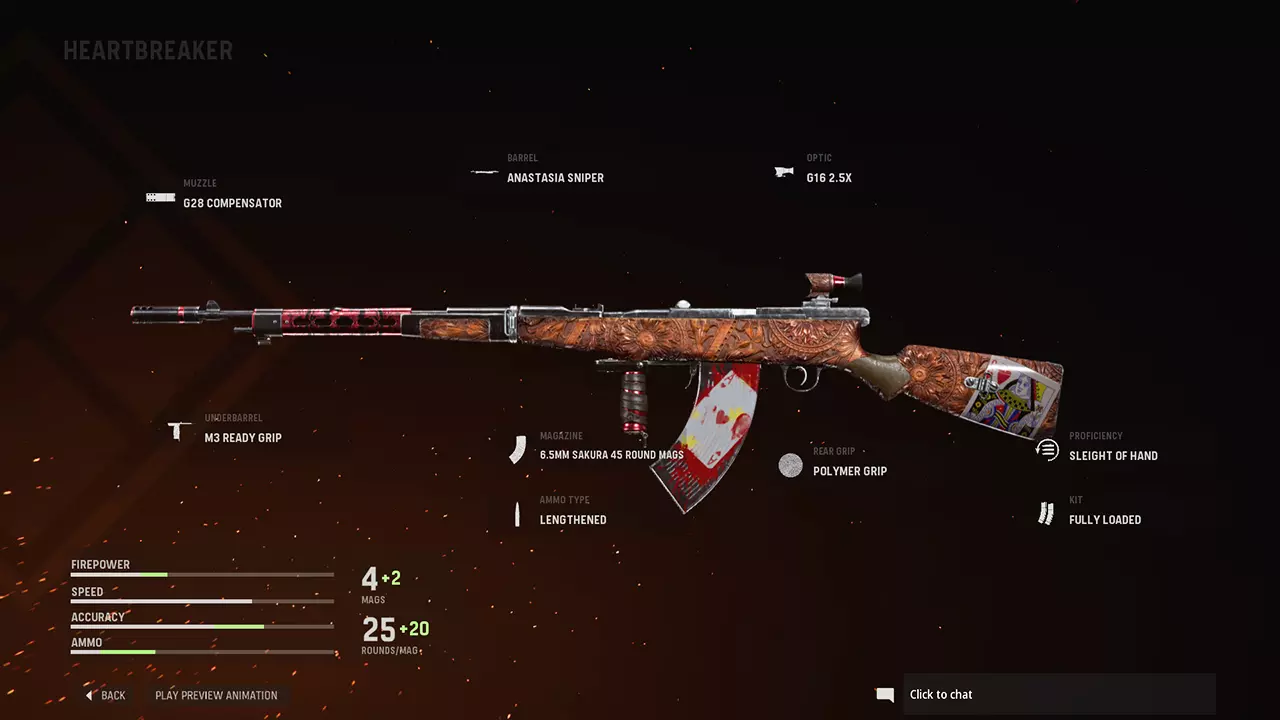 Heartbreaker - COD Warzone and Vanguard Weapon Blueprint | Call of Duty Heartbreaker - COD Warzone and Vanguard Weapon Blueprint | Call of Duty
