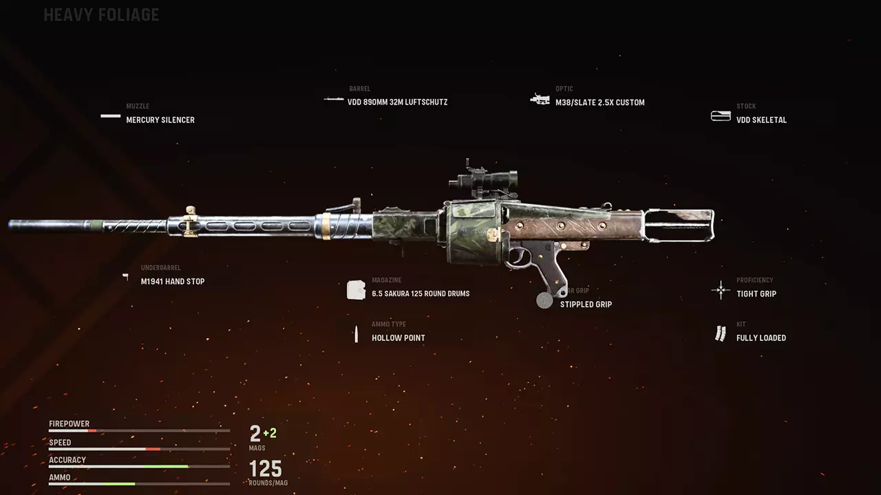 Heavy Foliage - COD Warzone and Vanguard Weapon Blueprint | Call of Duty Heavy Foliage - COD Warzone and Vanguard Weapon Blueprint | Call of Duty