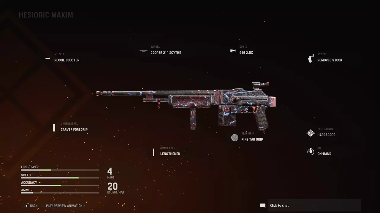 Hesiodic Maxim - COD Warzone and Vanguard Weapon Blueprint | Call of Duty Hesiodic Maxim - COD Warzone and Vanguard Weapon Blueprint | Call of Duty
