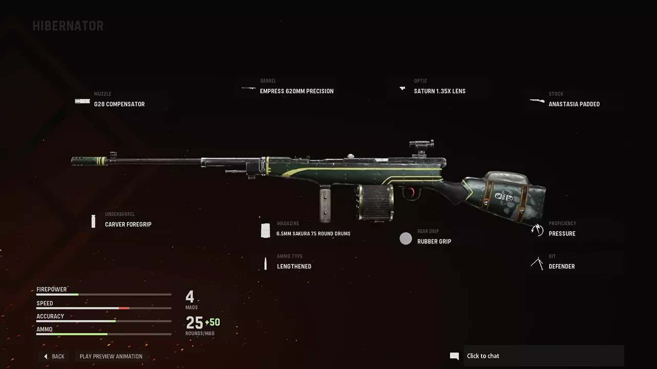 Hibernator - COD Warzone and Vanguard Weapon Blueprint | Call of Duty Hibernator - COD Warzone and Vanguard Weapon Blueprint | Call of Duty