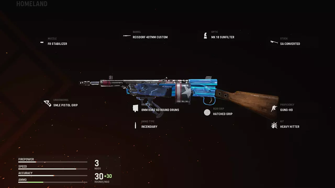 Homeland - COD Warzone and Vanguard Weapon Blueprint | Call of Duty Homeland - COD Warzone and Vanguard Weapon Blueprint | Call of Duty