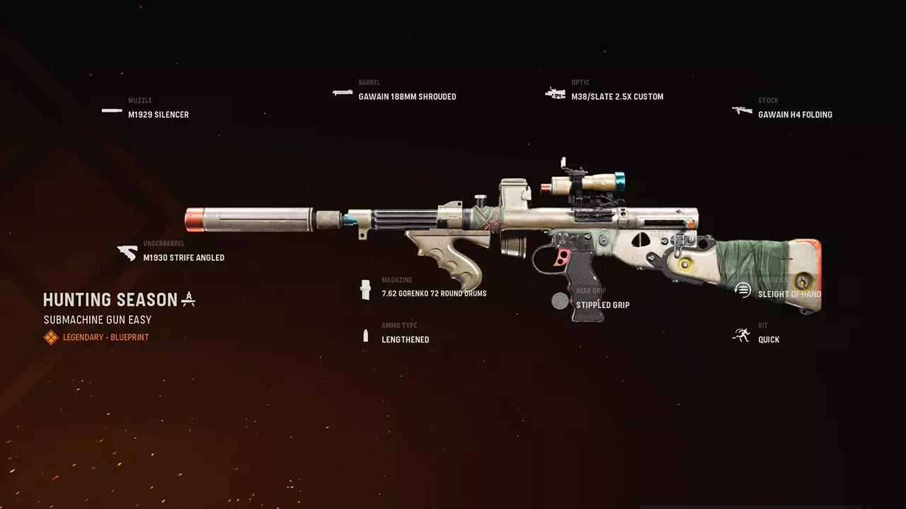 Hunting Season - COD Warzone and Vanguard Weapon Blueprint | Call of Duty Hunting Season - COD Warzone and Vanguard Weapon Blueprint | Call of Duty