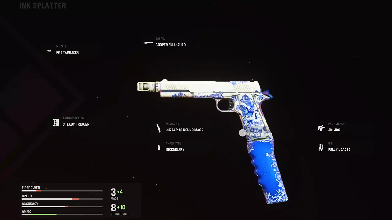 Ink Splatter - COD Warzone and Vanguard Weapon Blueprint | Call of Duty Ink Splatter - COD Warzone and Vanguard Weapon Blueprint | Call of Duty