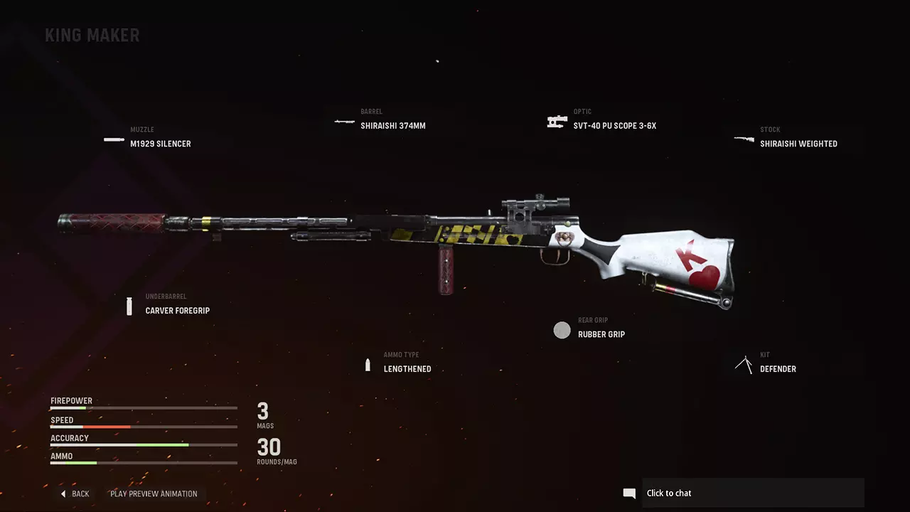 King Maker - COD Warzone and Vanguard Weapon Blueprint | Call of Duty King Maker - COD Warzone and Vanguard Weapon Blueprint | Call of Duty