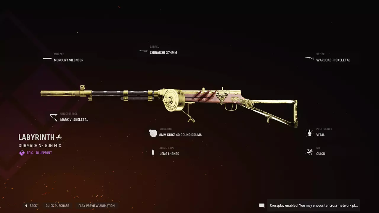 Labyrinth - COD Warzone and Vanguard Weapon Blueprint | Call of Duty Labyrinth - COD Warzone and Vanguard Weapon Blueprint | Call of Duty