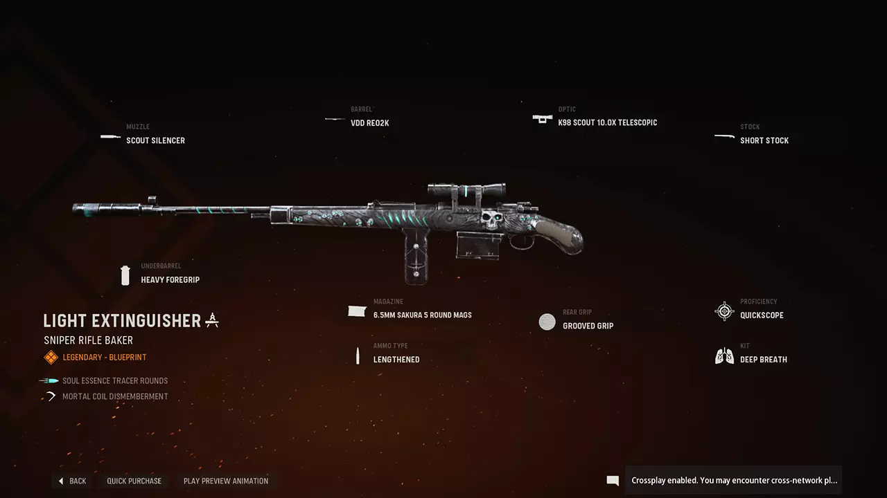 Light Extinguisher - COD Warzone and Vanguard Weapon Blueprint | Call of Duty Light Extinguisher - COD Warzone and Vanguard Weapon Blueprint | Call of Duty