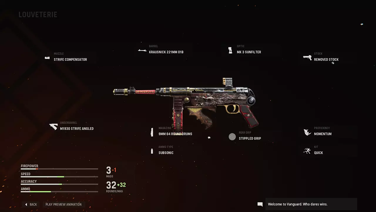 Louveterie - COD Warzone and Vanguard Weapon Blueprint | Call of Duty