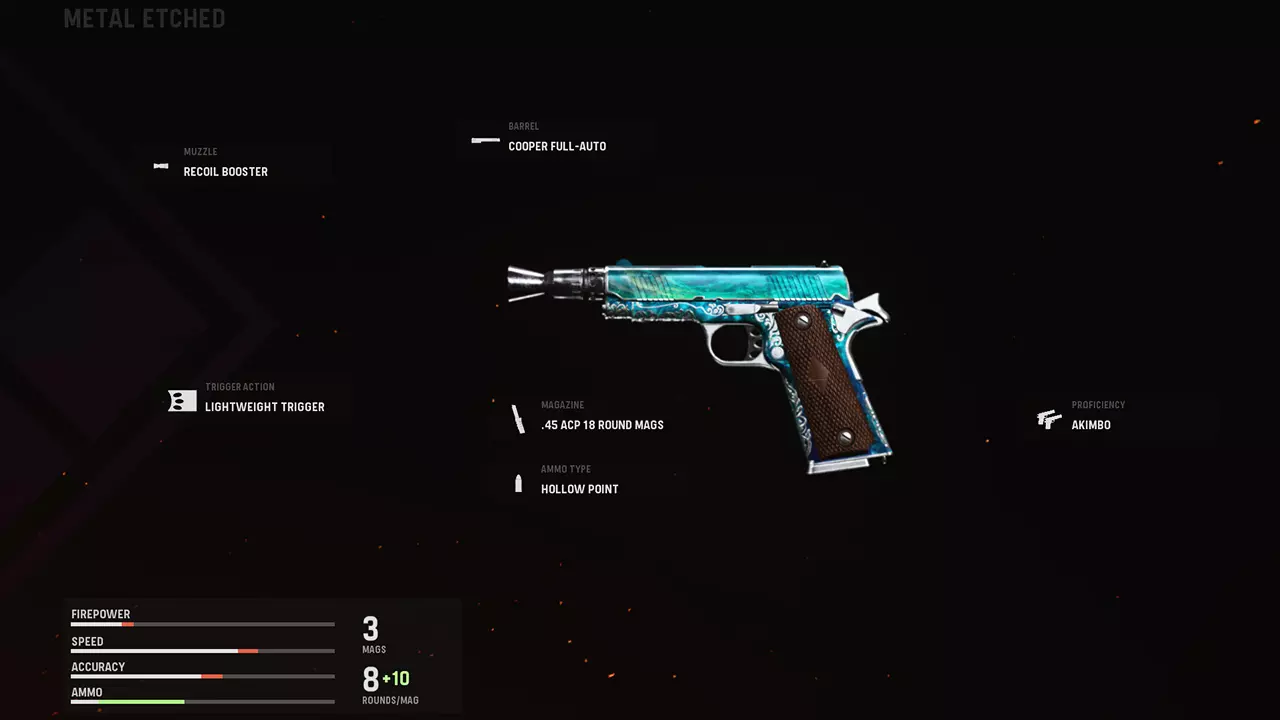 Metal Etched - COD Warzone and Vanguard Weapon Blueprint | Call of Duty