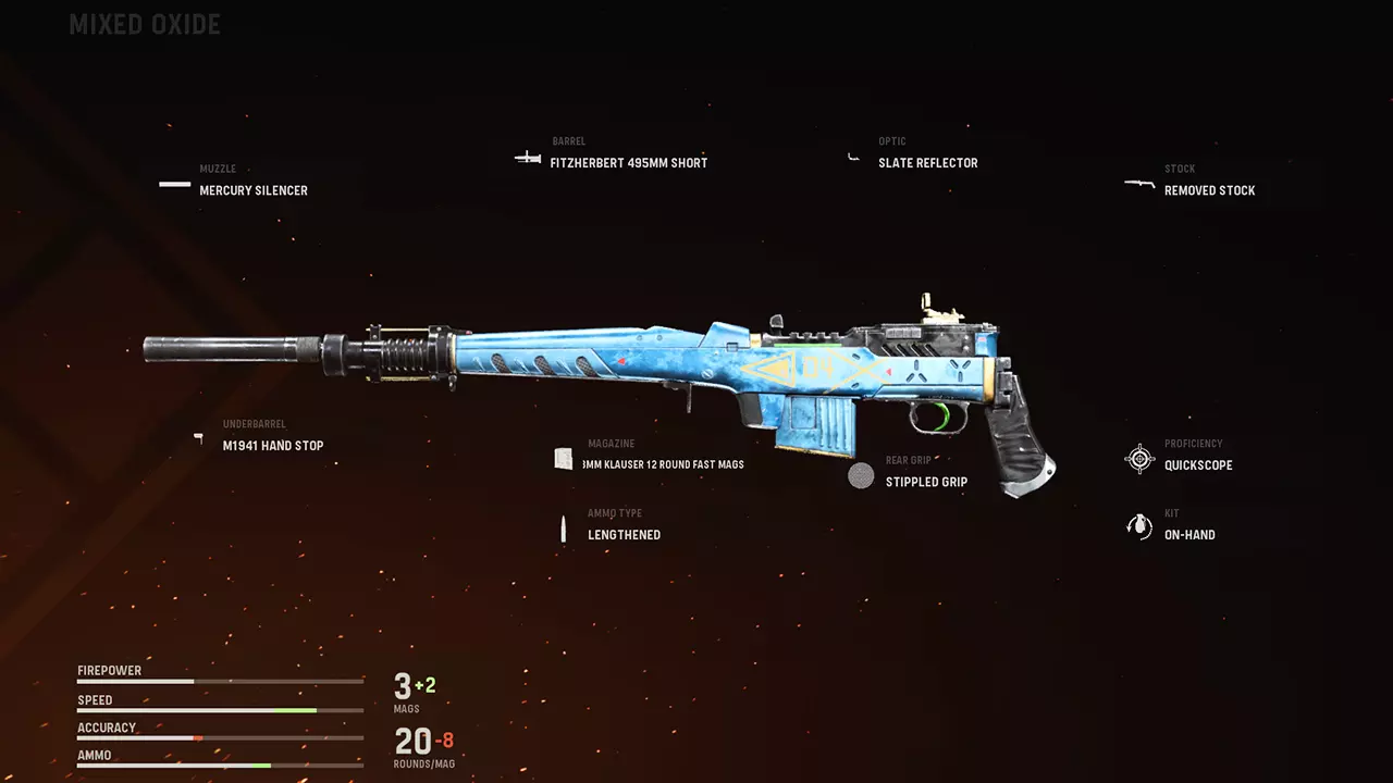 Mixed Oxide - COD Warzone and Vanguard Weapon Blueprint | Call of Duty Mixed Oxide - COD Warzone and Vanguard Weapon Blueprint | Call of Duty