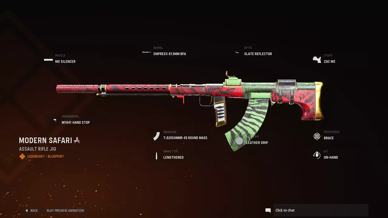 Modern Safari - COD Warzone and Vanguard Weapon Blueprint | Call of Duty Modern Safari - COD Warzone and Vanguard Weapon Blueprint | Call of Duty