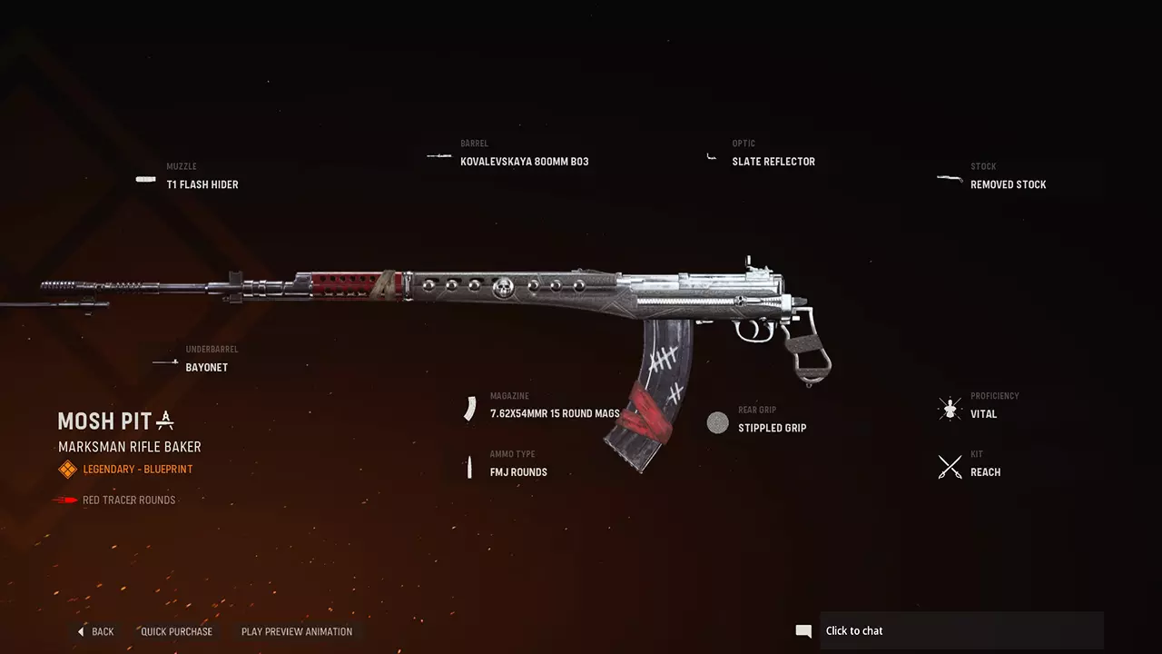 Mosh Pit - COD Warzone and Vanguard Weapon Blueprint | Call of Duty