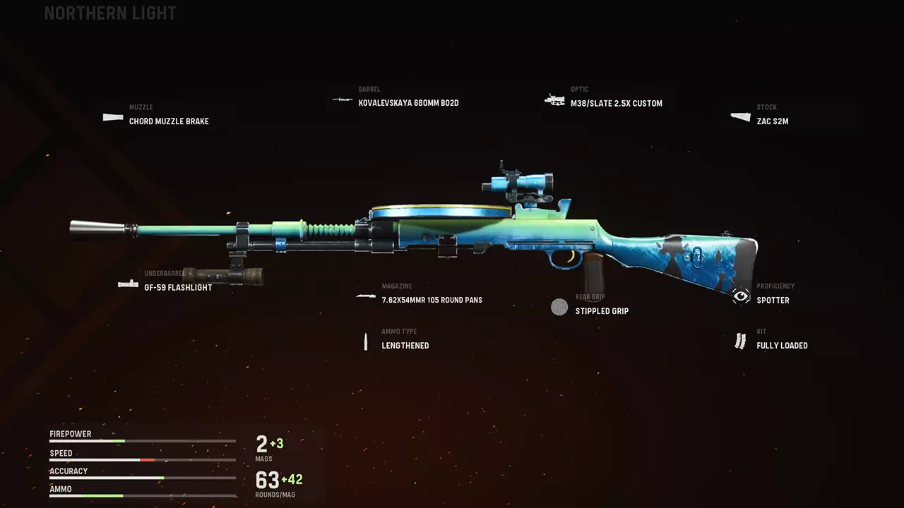 Northern Light - COD Warzone and Vanguard Weapon Blueprint | Call of Duty