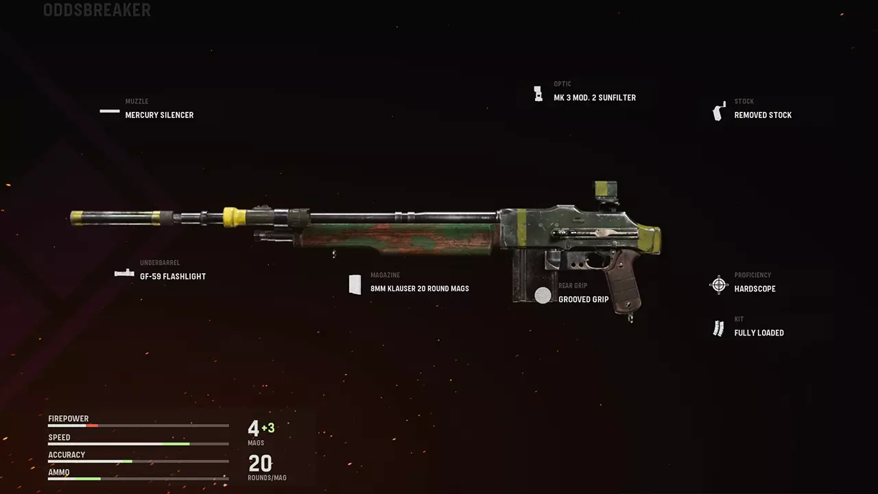 Oddsbreaker - COD Warzone and Vanguard Weapon Blueprint | Call of Duty Oddsbreaker - COD Warzone and Vanguard Weapon Blueprint | Call of Duty
