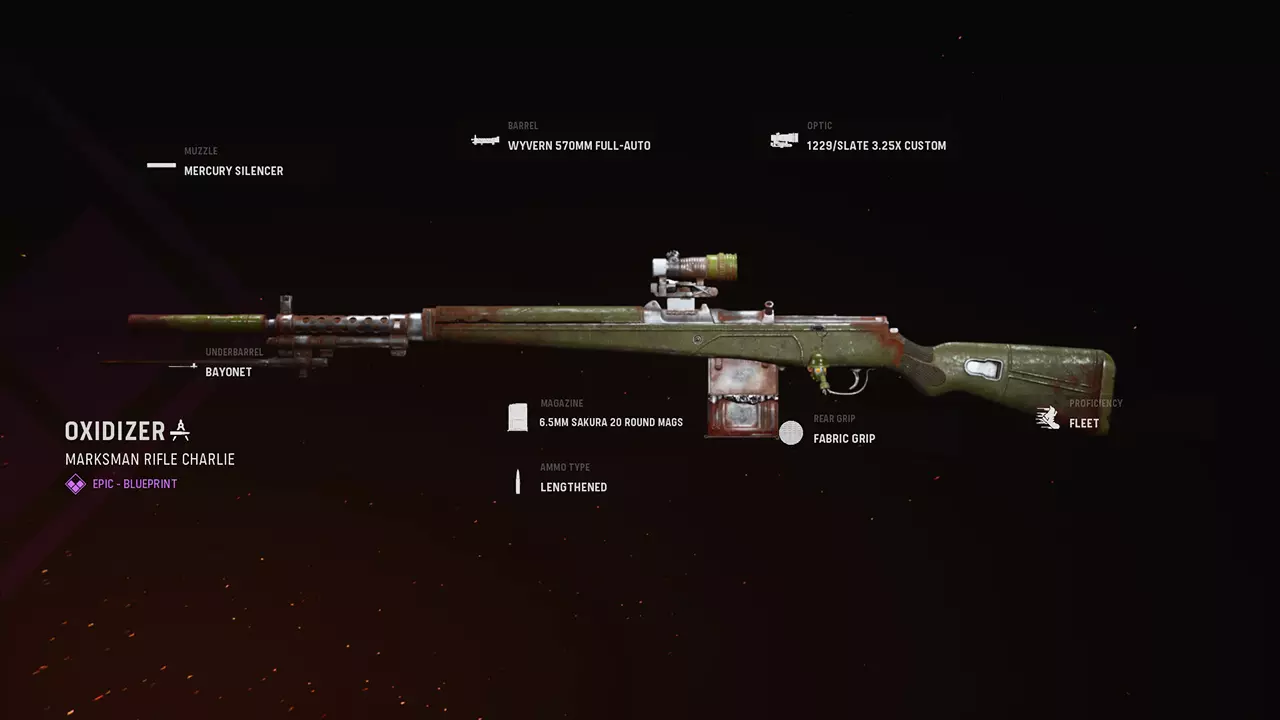 Oxidizer - COD Warzone and Vanguard Weapon Blueprint | Call of Duty Oxidizer - COD Warzone and Vanguard Weapon Blueprint | Call of Duty