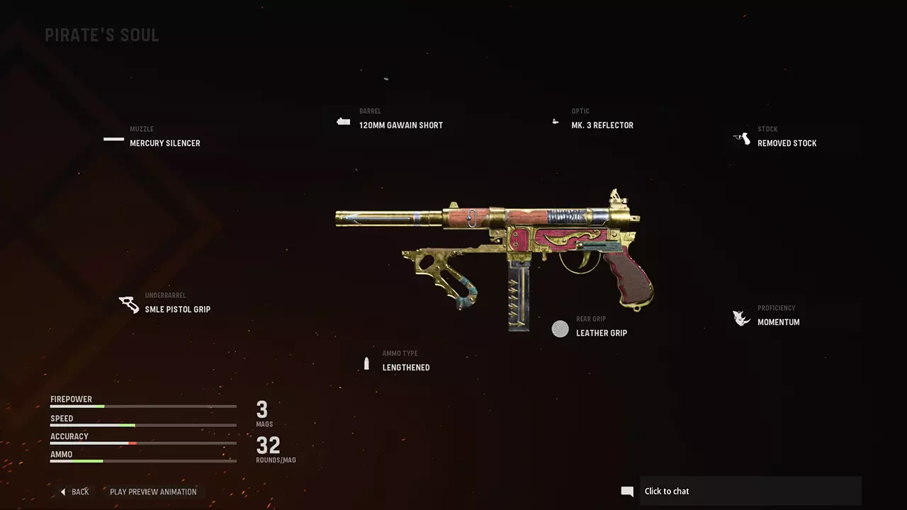 Pirate's Soul - COD Warzone and Vanguard Weapon Blueprint | Call of Duty Pirate's Soul - COD Warzone and Vanguard Weapon Blueprint | Call of Duty