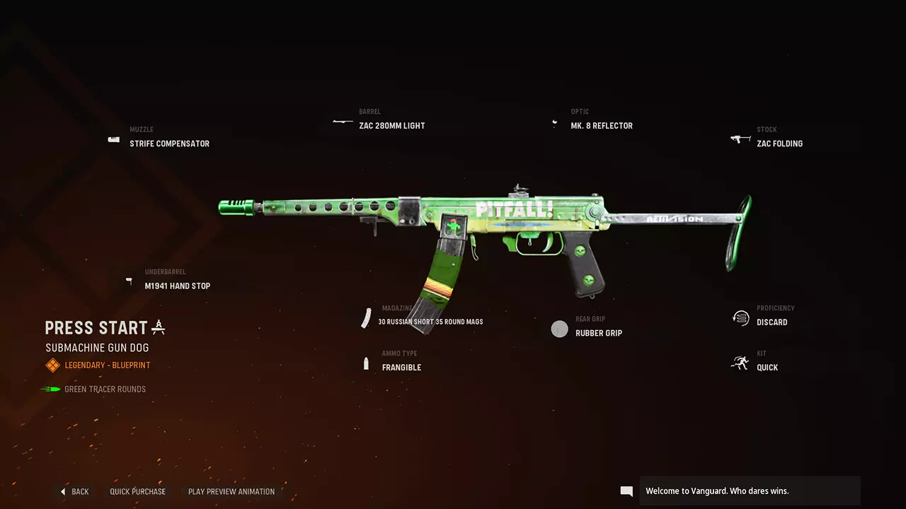Press Start - COD Warzone and Vanguard Weapon Blueprint | Call of Duty Press Start - COD Warzone and Vanguard Weapon Blueprint | Call of Duty
