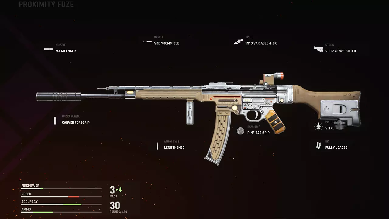 Proximity Fuze - COD Warzone and Vanguard Weapon Blueprint | Call of Duty Proximity Fuze - COD Warzone and Vanguard Weapon Blueprint | Call of Duty