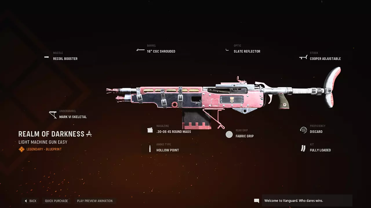 Realm of Darkness - COD Warzone and Vanguard Weapon Blueprint | Call of Duty Realm of Darkness - COD Warzone and Vanguard Weapon Blueprint | Call of Duty