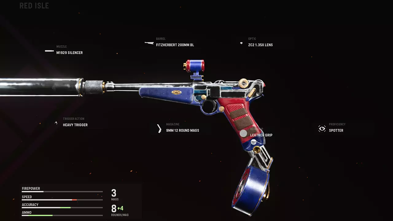 Red Isle - COD Warzone and Vanguard Weapon Blueprint | Call of Duty Red Isle - COD Warzone and Vanguard Weapon Blueprint | Call of Duty