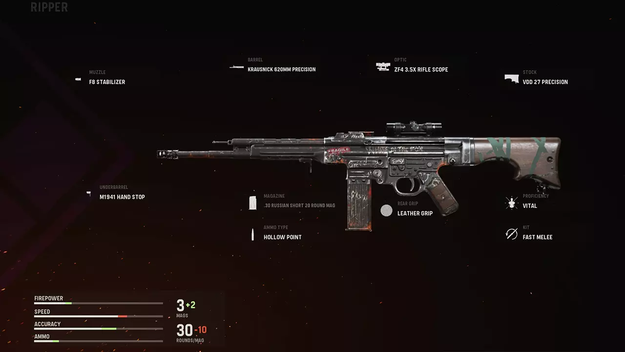 Ripper - COD Warzone and Vanguard Weapon Blueprint | Call of Duty Ripper - COD Warzone and Vanguard Weapon Blueprint | Call of Duty