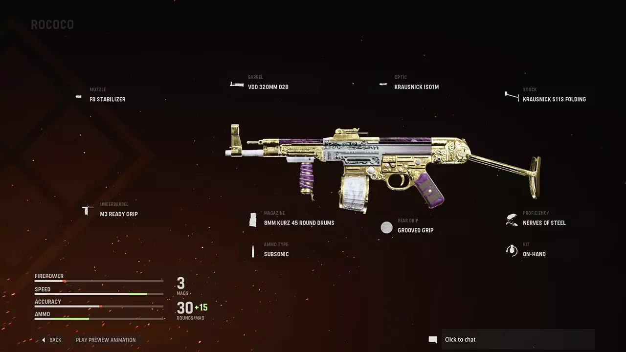 Rococo - COD Warzone and Vanguard Weapon Blueprint | Call of Duty