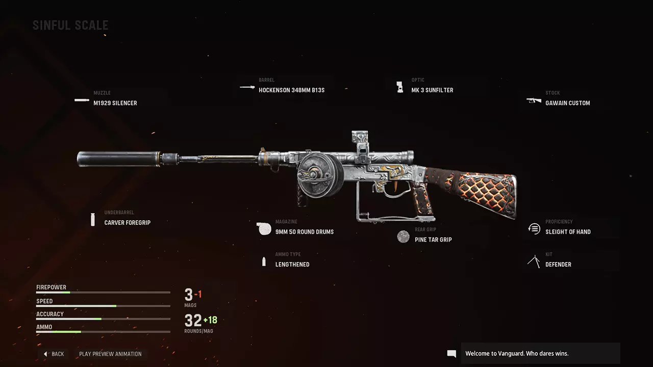 Sinful Scale - COD Warzone and Vanguard Weapon Blueprint | Call of Duty Sinful Scale - COD Warzone and Vanguard Weapon Blueprint | Call of Duty