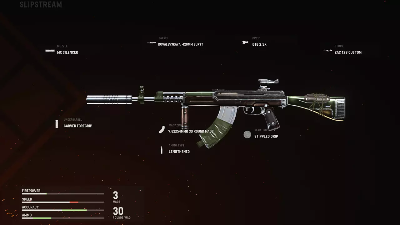 Slipstream - COD Warzone and Vanguard Weapon Blueprint | Call of Duty Slipstream - COD Warzone and Vanguard Weapon Blueprint | Call of Duty