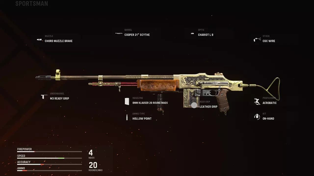 Gilded Enthusiasm - COD Warzone and Vanguard Weapon Blueprint | Call of Duty Gilded Enthusiasm - COD Warzone and Vanguard Weapon Blueprint | Call of Duty
