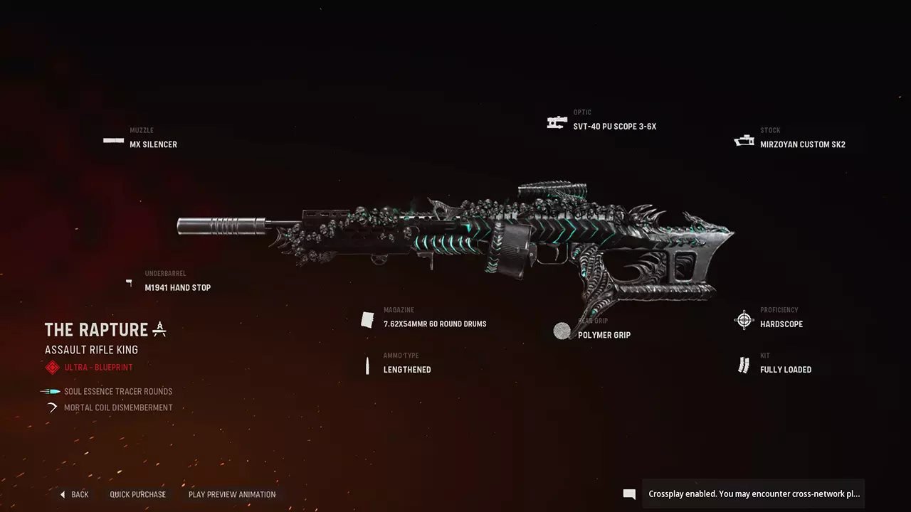 The Rapture - COD Warzone and Vanguard Weapon Blueprint | Call of Duty The Rapture - COD Warzone and Vanguard Weapon Blueprint | Call of Duty