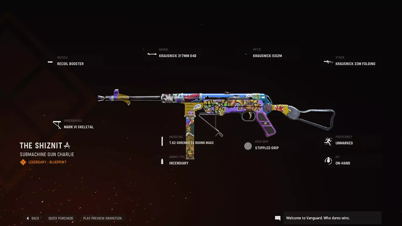 The Shiznit - COD Warzone and Vanguard Weapon Blueprint | Call of Duty