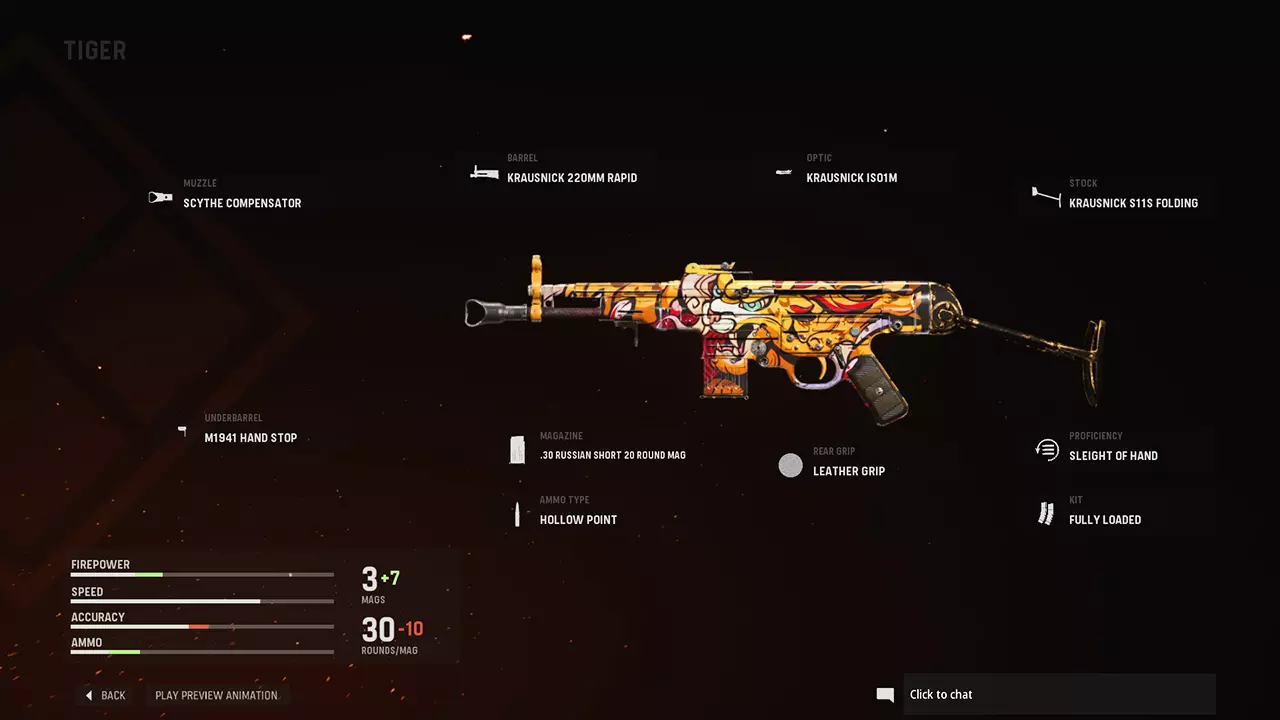 Tiger - COD Warzone and Vanguard Weapon Blueprint | Call of Duty Tiger - COD Warzone and Vanguard Weapon Blueprint | Call of Duty