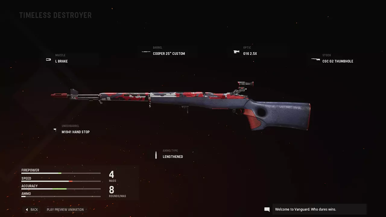 Timeless Destroyer - COD Warzone and Vanguard Weapon Blueprint | Call of Duty