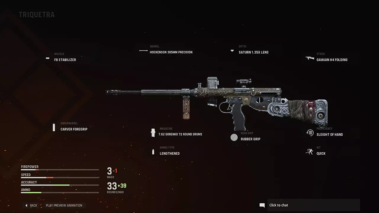 Triquetra - COD Warzone and Vanguard Weapon Blueprint | Call of Duty