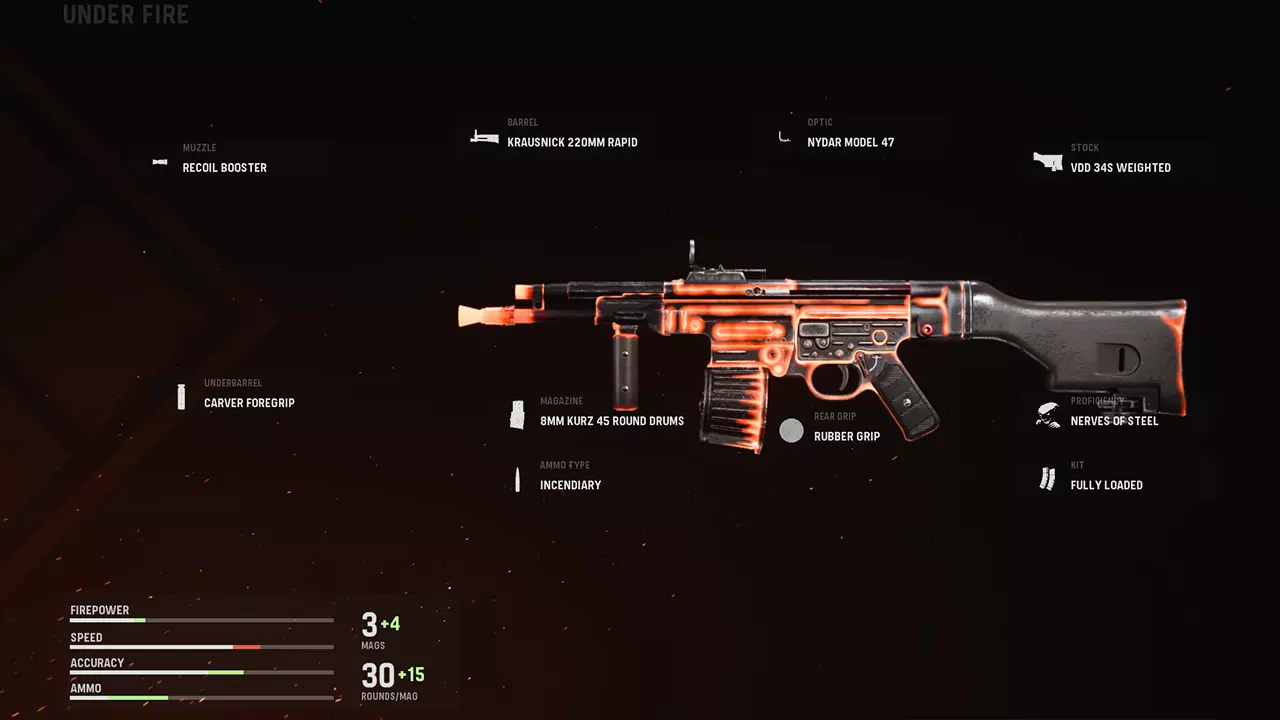 Under Fire / Heat Sink - COD Warzone and Vanguard Weapon Blueprint | Call of Duty