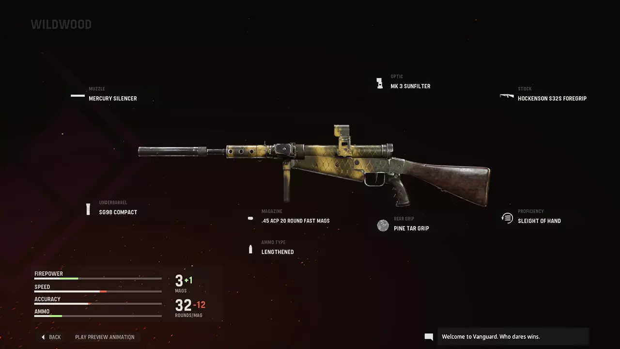 Wildwood - COD Warzone and Vanguard Weapon Blueprint | Call of Duty