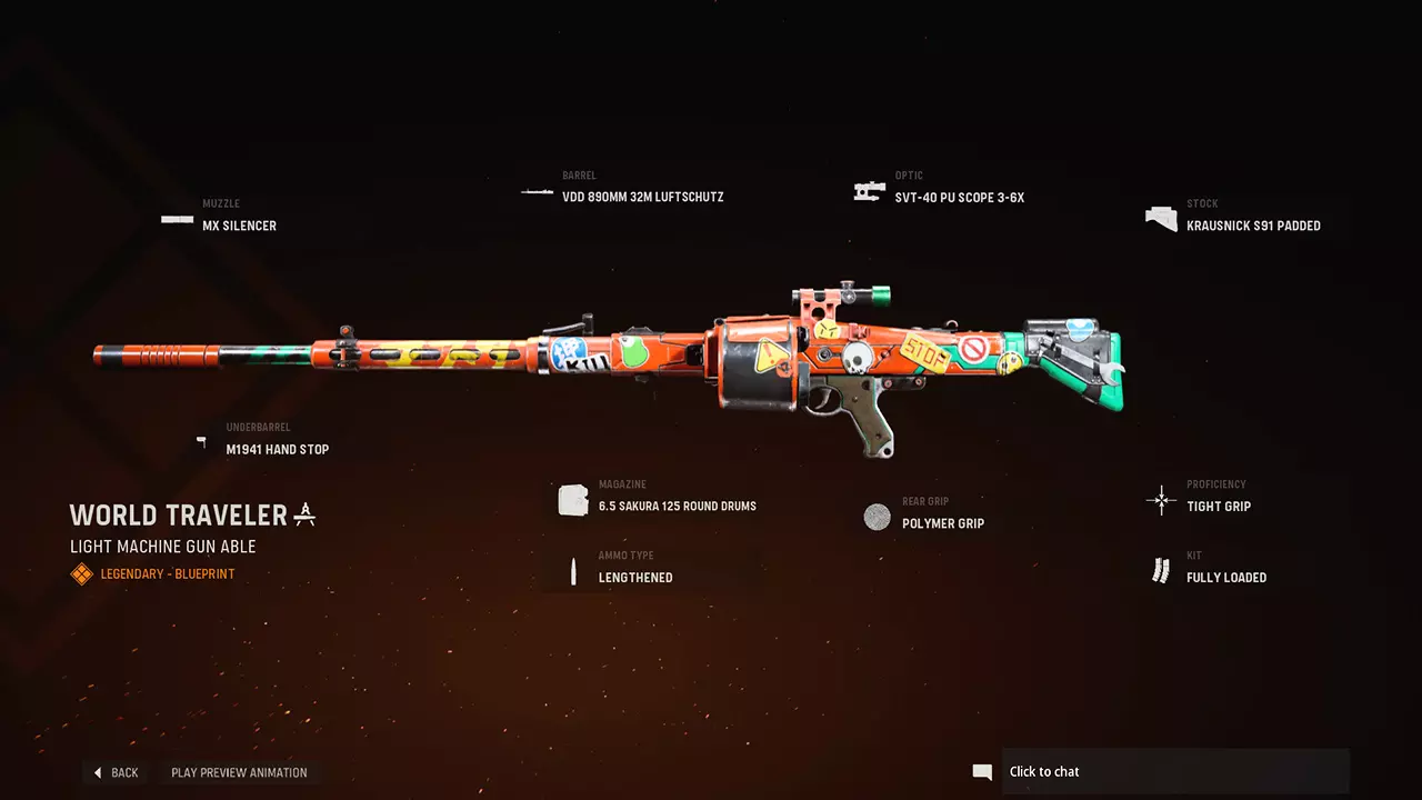 World Traveler - COD Warzone and Vanguard Weapon Blueprint | Call of Duty World Traveler - COD Warzone and Vanguard Weapon Blueprint | Call of Duty