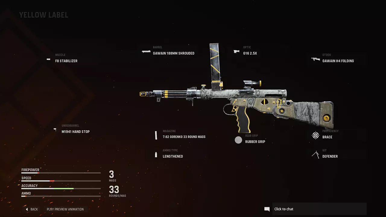 Yellow Label - COD Warzone and Vanguard Weapon Blueprint | Call of Duty Yellow Label - COD Warzone and Vanguard Weapon Blueprint | Call of Duty